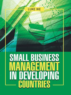 cover image of Small Business Management in Developing Countries